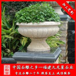 歐式石雕花盆廠家圖片 云南石雕花盆 歐式花缽批發
