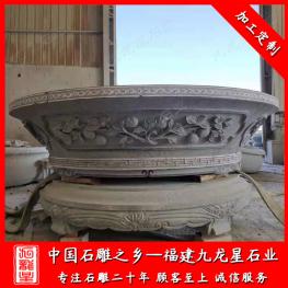 惠安石雕花盆廠家 花盆石雕圖片及價格 別墅石雕花缽