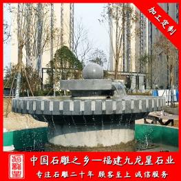 定做石材水缽噴泉常見材質 廠家定制石材水缽