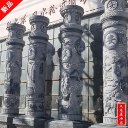 加工石雕文化柱 批發景區廣場文化柱